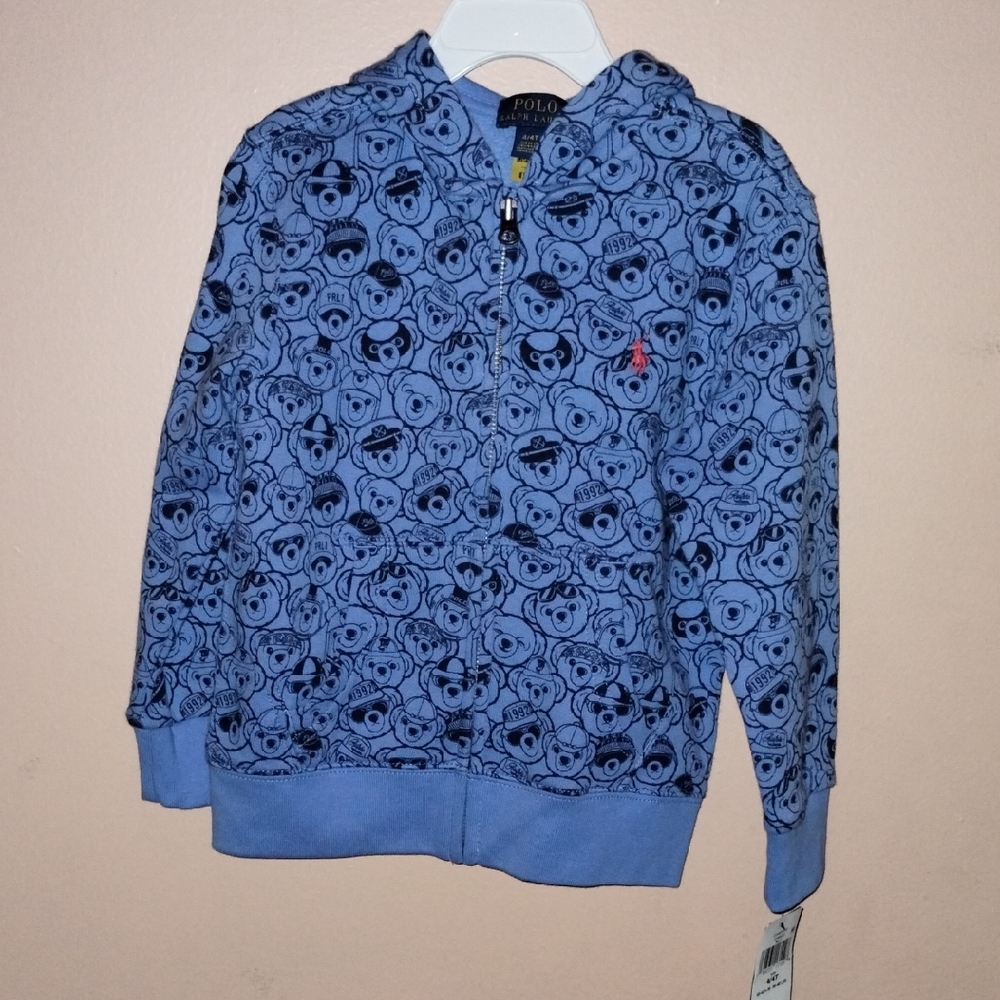Blue Ralph Lauren Polo Hoodie